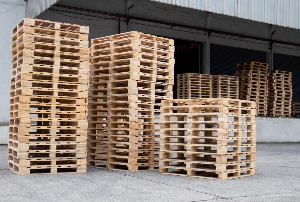 pile de palettes